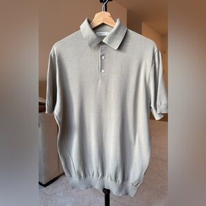 Suitsupply Light Gray Polo Shirt